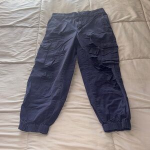 Forever 21 Distressed Cargo Pants